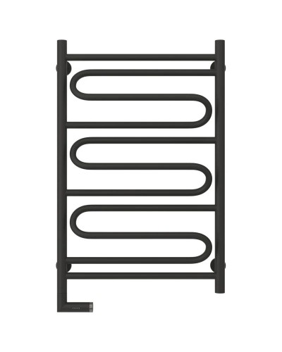 Полотенцесушитель электрический 800х500 темный титан муар МЭМ левый Сунержа Элегия 2.0 15-5218-8050