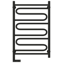 Полотенцесушитель электрический 800х500 черный матовый МЭМ левый Сунержа Элегия 2.0 31-5218-8050