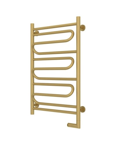 Полотенцесушитель электрический 800х500 золотой матовый МЭМ правый Сунержа Элегия 2.0 032-5219-8050