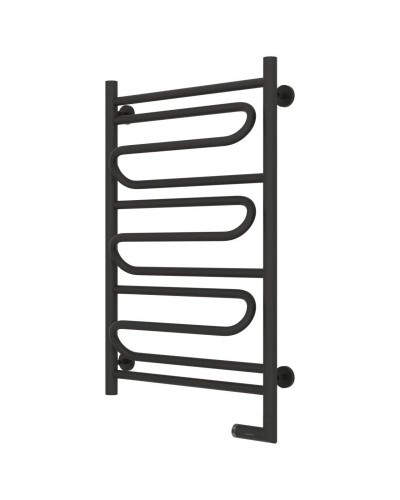 Полотенцесушитель электрический 800х500 темный титан муар МЭМ правый Сунержа Элегия 2.0 15-5219-8050