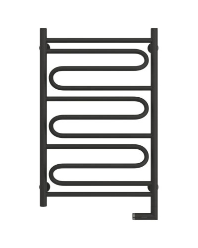 Полотенцесушитель электрический 800х500 темный титан муар МЭМ правый Сунержа Элегия 2.0 15-5219-8050