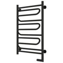 Полотенцесушитель электрический 800х500 черный матовый МЭМ правый Сунержа Элегия 2.0 31-5219-8050