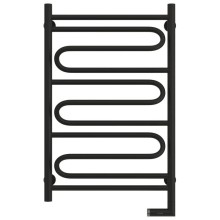 Полотенцесушитель электрический 800х500 черный матовый МЭМ правый Сунержа Элегия 2.0 31-5219-8050