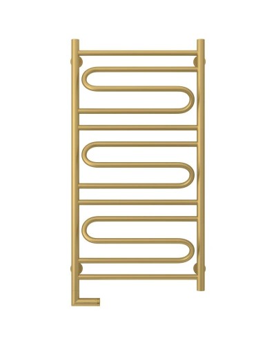 Полотенцесушитель электрический 1000х500 золотой матовый МЭМ левый Сунержа Элегия 2.0 032-5218-1050