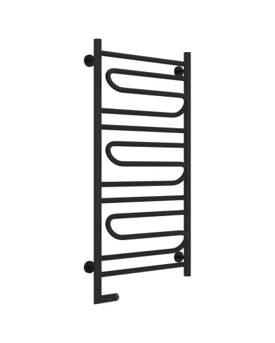 Полотенцесушитель электрический 1000х500 черный матовый МЭМ левый Сунержа Элегия 2.0 31-5218-1050