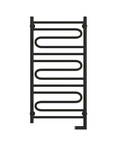 Полотенцесушитель электрический 1000х500 черный матовый МЭМ правый Сунержа Элегия 2.0 31-5219-1050