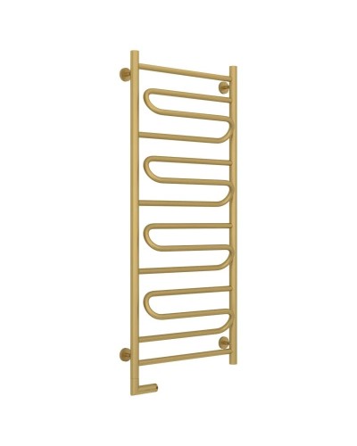 Полотенцесушитель электрический 1200х500 золотой матовый МЭМ левый Сунержа Элегия 2.0 032-5218-1250