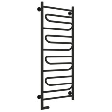 Полотенцесушитель электрический 1200х500 черный матовый МЭМ левый Сунержа Элегия 2.0 31-5218-1250