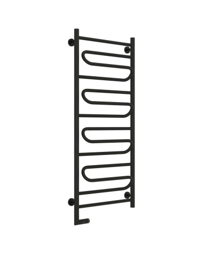 Полотенцесушитель электрический 1200х500 черный матовый МЭМ левый Сунержа Элегия 2.0 31-5218-1250