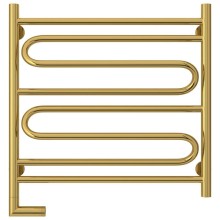 Полотенцесушитель электрический 600х600 золотой МЭМ левый Сунержа Элегия 2.0 03-5218-6060