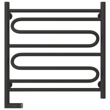 Полотенцесушитель электрический 600х600 темный титан муар МЭМ левый Сунержа Элегия 2.0 15-5218-6060