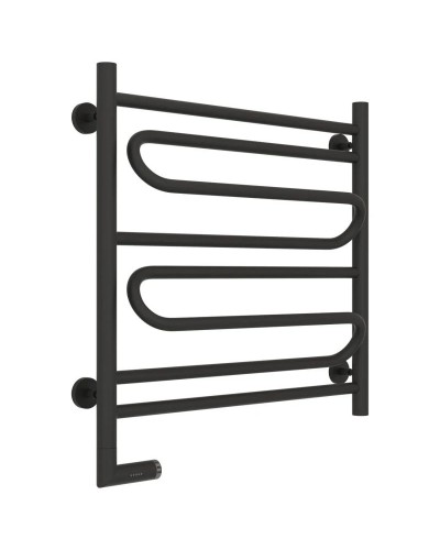 Полотенцесушитель электрический 600х600 темный титан муар МЭМ левый Сунержа Элегия 2.0 15-5218-6060