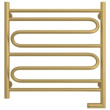 Полотенцесушитель электрический 600х600 золотой матовый МЭМ правый Сунержа Элегия 2.0 032-5219-6060