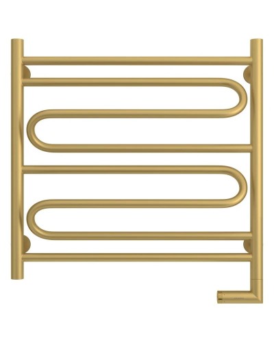 Полотенцесушитель электрический 600х600 золотой матовый МЭМ правый Сунержа Элегия 2.0 032-5219-6060