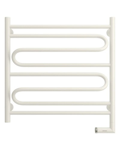 Полотенцесушитель электрический 600х600 белый глянец МЭМ правый Сунержа Элегия 2.0 12-5219-6060