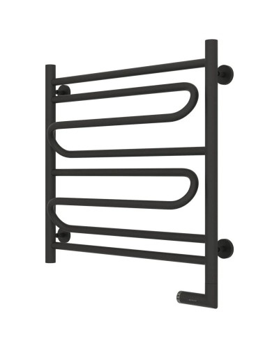 Полотенцесушитель электрический 600х600 темный титан муар МЭМ правый Сунержа Элегия 2.0 15-5219-6060