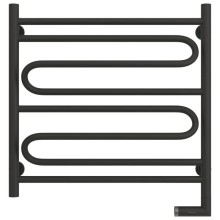 Полотенцесушитель электрический 600х600 темный титан муар МЭМ правый Сунержа Элегия 2.0 15-5219-6060