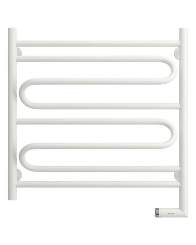 Полотенцесушитель электрический 600х600 белый матовый МЭМ правый Сунержа Элегия 2.0 30-5219-6060