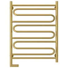 Полотенцесушитель электрический 800х600 золотой МЭМ левый Сунержа Элегия 2.0 03-5218-8060