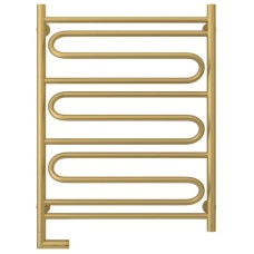 Полотенцесушитель электрический 800х600 золотой матовый МЭМ левый Сунержа Элегия 2.0 032-5218-8060