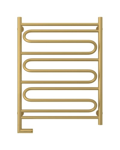 Полотенцесушитель электрический 800х600 золотой матовый МЭМ левый Сунержа Элегия 2.0 032-5218-8060