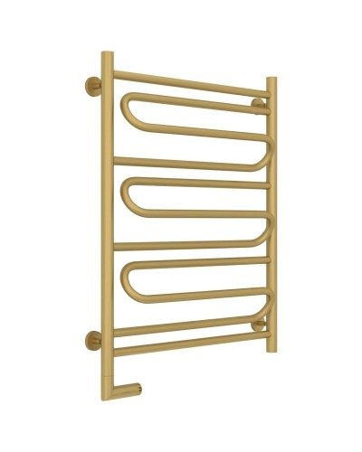 Полотенцесушитель электрический 800х600 золотой матовый МЭМ левый Сунержа Элегия 2.0 032-5218-8060