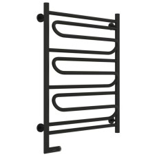 Полотенцесушитель электрический 800х600 черный матовый МЭМ левый Сунержа Элегия 2.0 31-5218-8060