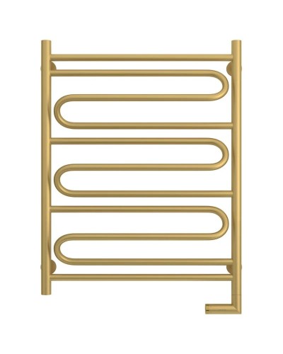 Полотенцесушитель электрический 800х600 золотой матовый МЭМ правый Сунержа Элегия 2.0 032-5219-8060