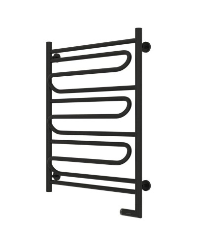 Полотенцесушитель электрический 800х600 черный матовый МЭМ правый Сунержа Элегия 2.0 31-5219-8060