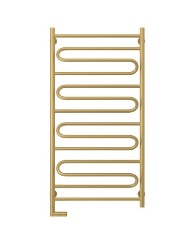 Полотенцесушитель электрический 1200х600 золотой матовый МЭМ левый Сунержа Элегия 2.0 032-5218-1260