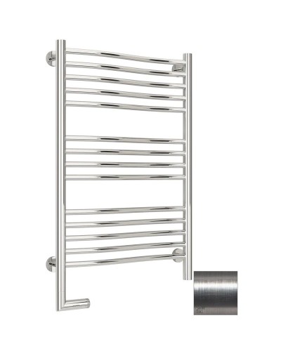 Полотенцесушитель электрический 800х500 сатин МЭМ левый Сунержа Флюид 2.0 071-5220-8050