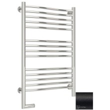 Полотенцесушитель электрический 800х500 темный титан муар МЭМ левый Сунержа Флюид 2.0 15-5220-8050