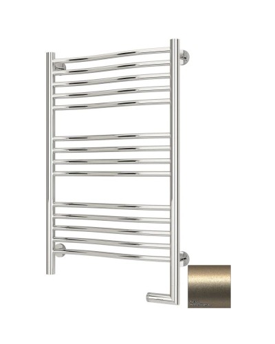 Полотенцесушитель электрический 800х500 шампань матовая МЭМ правый Сунержа Флюид 2.0 022-5221-8050