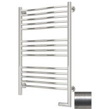 Полотенцесушитель электрический 800х500 сатин МЭМ правый Сунержа Флюид 2.0 071-5221-8050