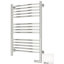 Полотенцесушитель электрический 800х500 белый матовый МЭМ правый Сунержа Флюид 2.0 30-5221-8050