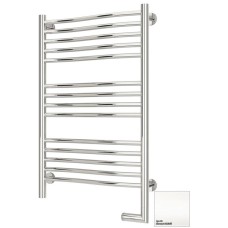 Полотенцесушитель электрический 800х500 белый матовый МЭМ правый Сунержа Флюид 2.0 30-5221-8050