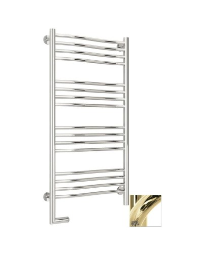 Полотенцесушитель электрический 1000х500 шампань МЭМ левый Сунержа Флюид 2.0 020-5220-1050