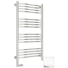 Полотенцесушитель электрический 1000х500 белый матовый МЭМ левый Сунержа Флюид 2.0 30-5220-1050