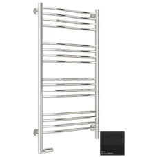 Полотенцесушитель электрический 1000х500 черный матовый МЭМ левый Сунержа Флюид 2.0 31-5220-1050