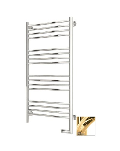 Полотенцесушитель электрический 1000х500 золотой МЭМ правый Сунержа Флюид 2.0 03-5221-1050