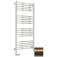 Полотенцесушитель электрический 1200х500 состаренная бронза МЭМ левый Сунержа Флюид 2.0 05-5220-1250