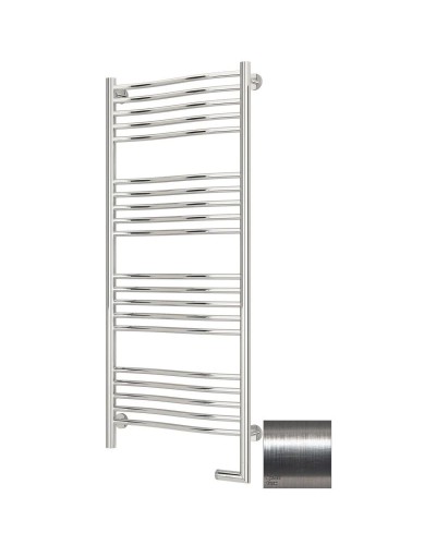 Полотенцесушитель электрический 1200х500 сатин МЭМ правый Сунержа Флюид 2.0 071-5221-1250