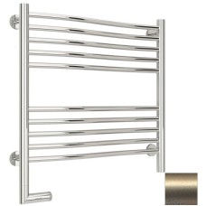 Полотенцесушитель электрический 600х600 шампань матовая МЭМ левый Сунержа Флюид 2.0 022-5220-6060