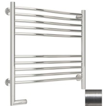 Полотенцесушитель электрический 600х600 сатин МЭМ левый Сунержа Флюид 2.0 071-5220-6060