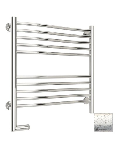 Полотенцесушитель электрический 600х600 античное белое золото МЭМ левый Сунержа Флюид 2.0 10-5220-6060