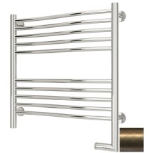 Полотенцесушитель электрический 600х600 состаренная бронза МЭМ правый Сунержа Флюид 2.0 05-5221-6060