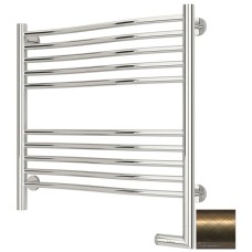 Полотенцесушитель электрический 600х600 состаренная бронза МЭМ правый Сунержа Флюид 2.0 05-5221-6060