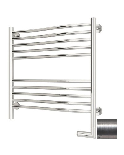 Полотенцесушитель электрический 600х600 сатин МЭМ правый Сунержа Флюид 2.0 071-5221-6060