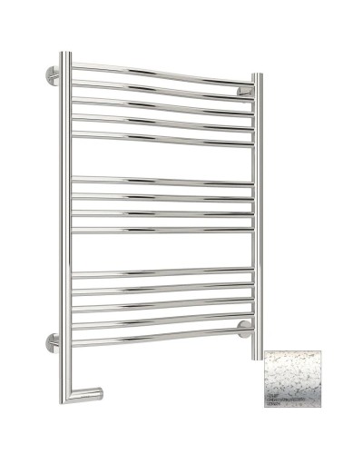 Полотенцесушитель электрический 800х600 античное белое золото МЭМ левый Сунержа Флюид 2.0 10-5220-8060