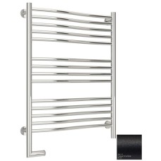 Полотенцесушитель электрический 800х600 темный титан муар МЭМ левый Сунержа Флюид 2.0 15-5220-8060